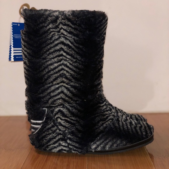 adidas boots with fur